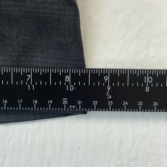 John Varvatos 32x30 Gray Check Plaid Wool Suit Mens Dress Pants - Picture 5 of 9